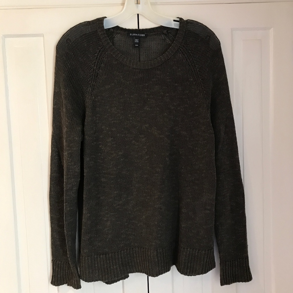 EILEEN FISHER LINEN SWEATER
